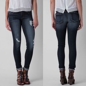 Distressed Flying Monkey Skinny Jeans